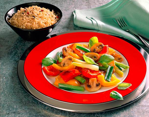 Gemüsepfanne Rezept Gemüsepfanne Rezept