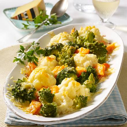 Gemüseröschen-Gratin Rezept Gemüseröschen-Gratin Rezept