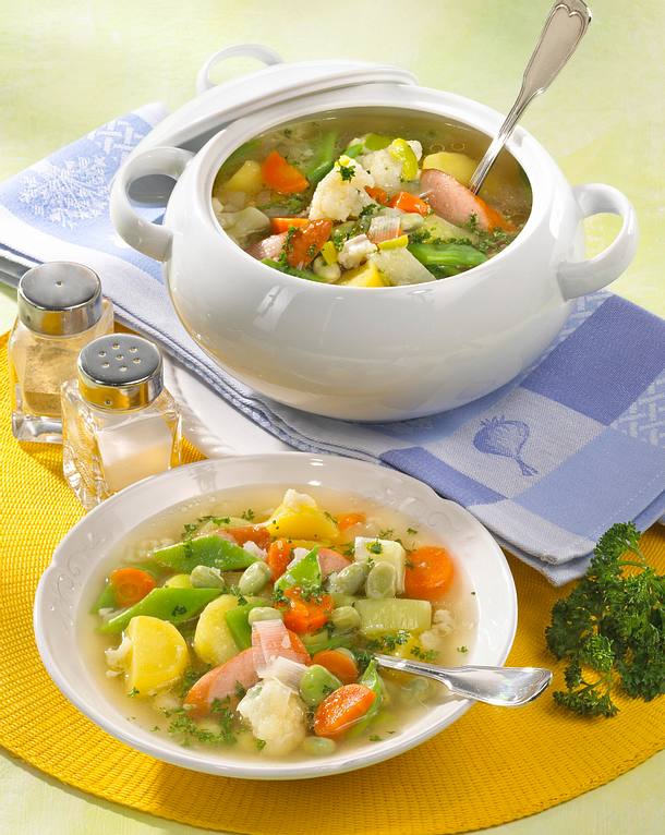Gemüsetopf "Quer durch den Garten" Rezept LECKER