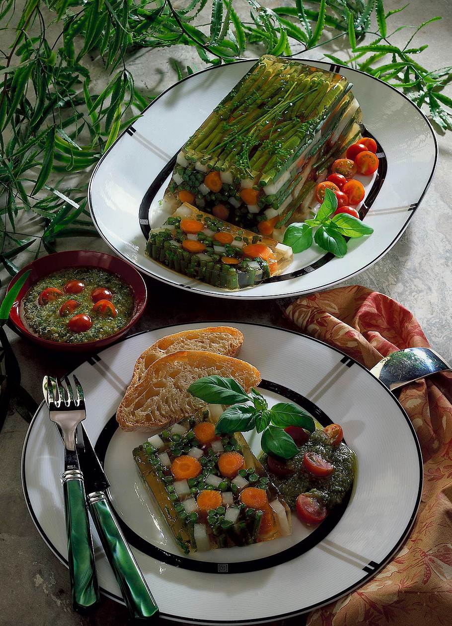 Gemüse-Balsamessig Sülze Rezept