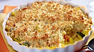 Gemüse-Crumble Rezept - Foto: LECKER @ Bauer Media Group