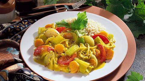 Gemüse-Curry Rezept - Foto: Neckermann