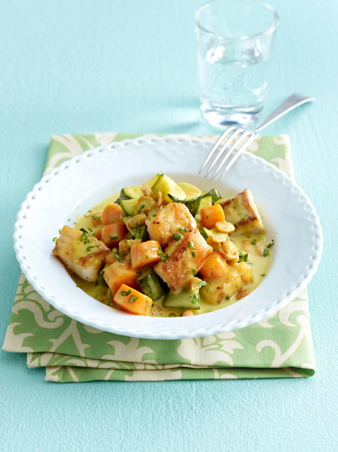 Gemüse-Fisch-Curry Rezept