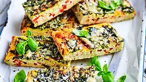 Gemüse-Frittata mit Immun-Booster Rezept - Foto: LECKER @ Bauer Media Group Gemüse-Frittata mit Immun-Booster Rezept - Foto: LECKER @ Bauer Media Group