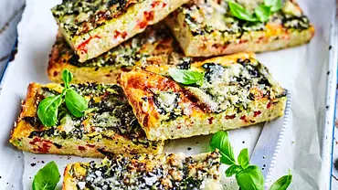 Gemüse-Frittata mit Immun-Booster Rezept - Foto: LECKER @ Bauer Media Group Gemüse-Frittata mit Immun-Booster Rezept - Foto: LECKER @ Bauer Media Group