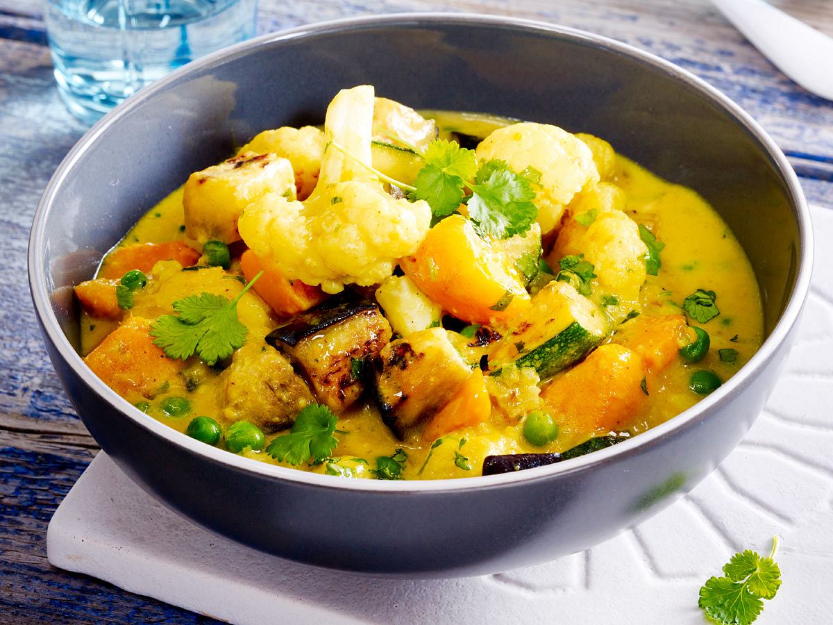 Gemüse-Kartoffel-Curry Rezept