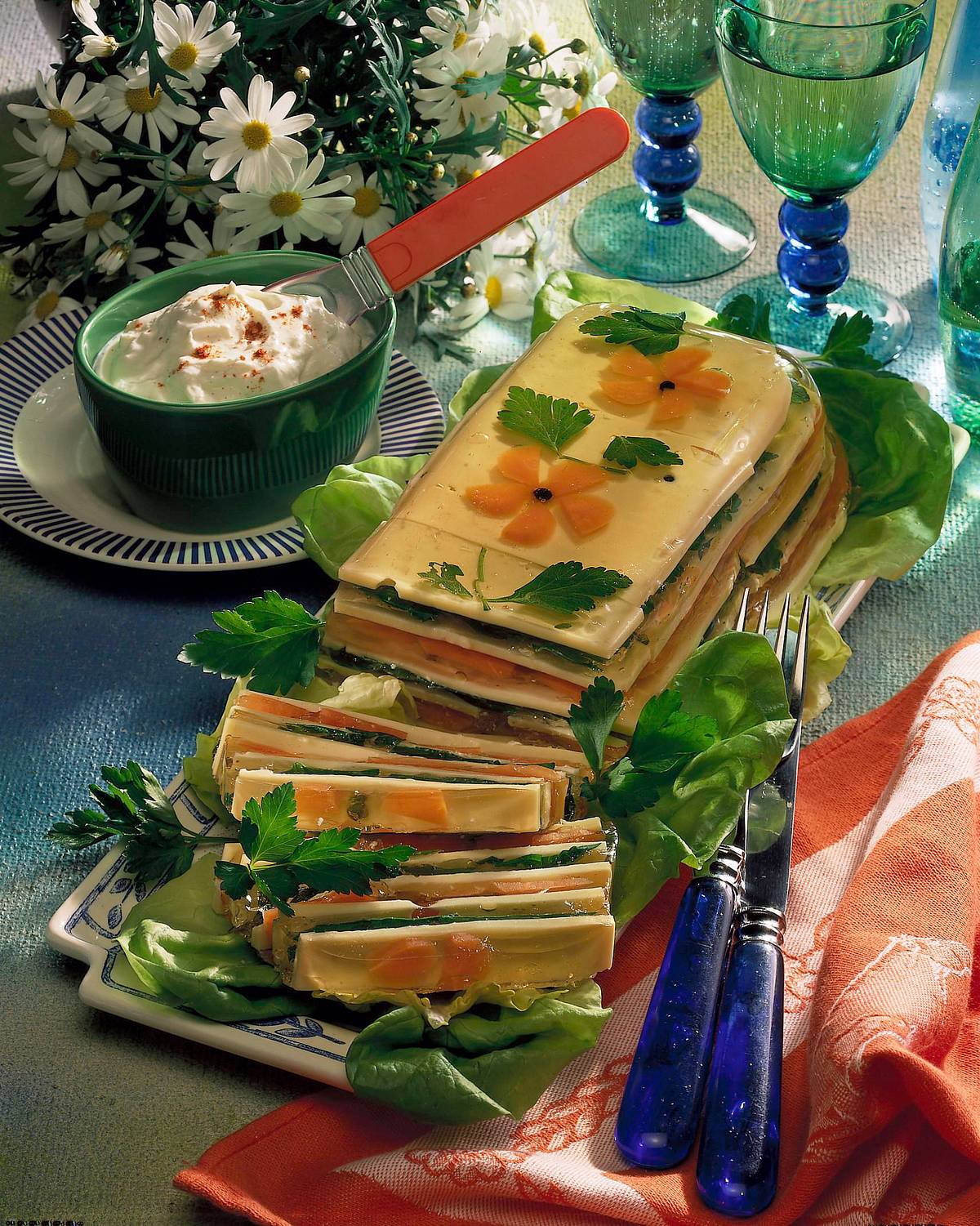 Gemüse-Käsesülze Rezept