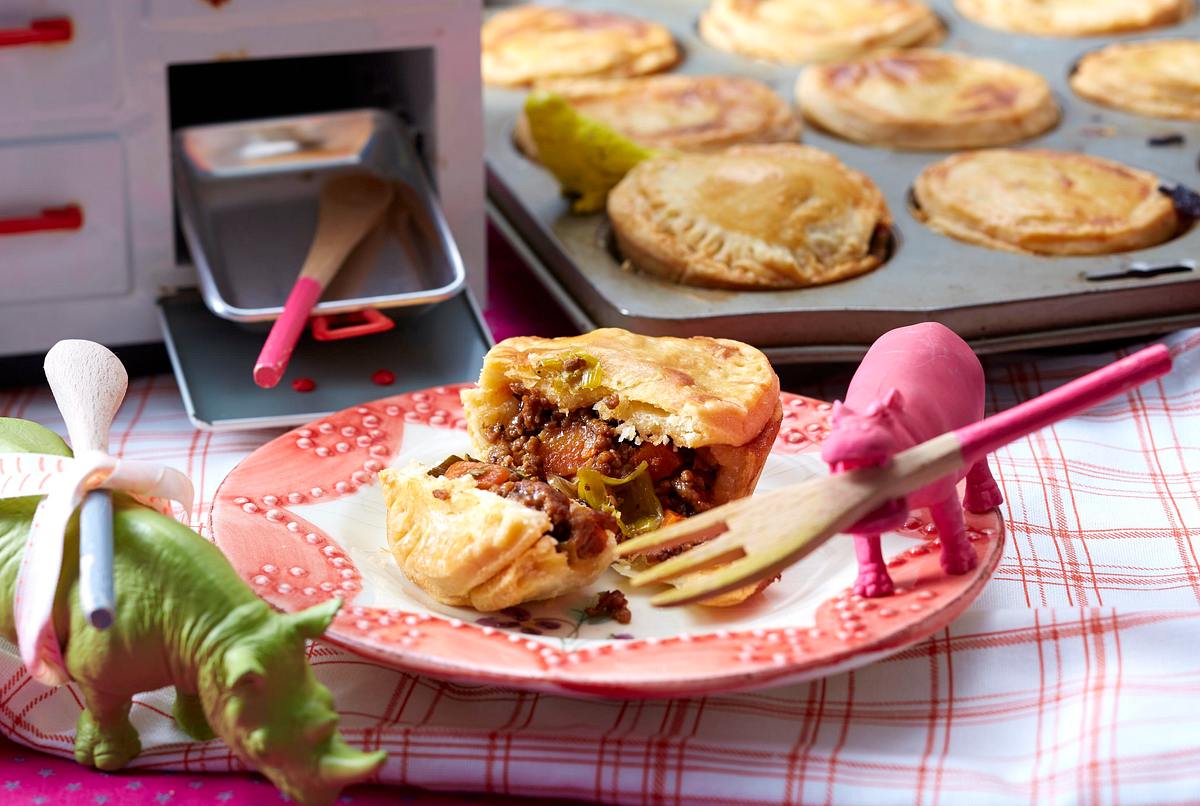 Gemüse-Pies mit Rinderhack Rezept