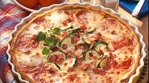Gemüse-Quiche Rezept - Foto: Neckermann