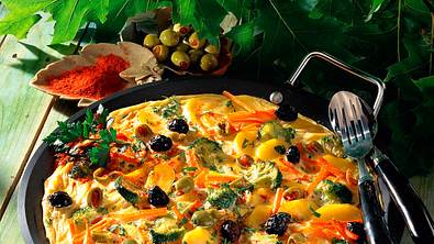 Gemüse-Tortilla Rezept - Foto: LECKER @ Bauer Media Group