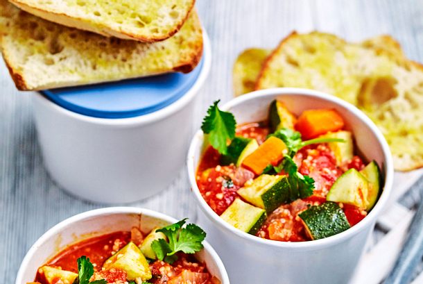 Gemüseeintopf mit Couscous Rezept