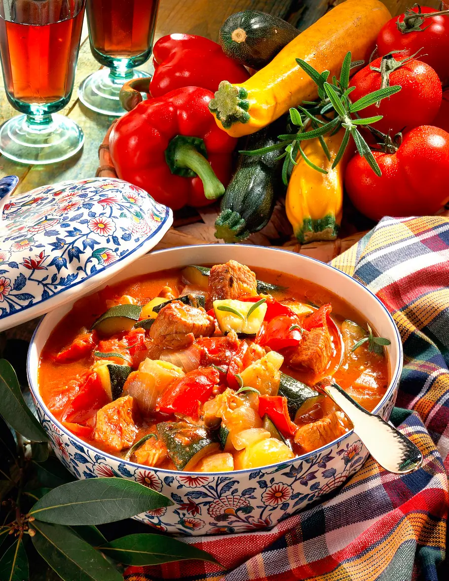 Gemüsegulasch Rezept Gemüsegulasch Rezept