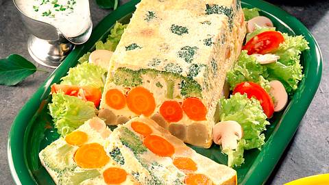 Gemüseterrine und Joghurtsoße Rezept - Foto: Klemme