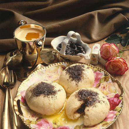 Germknödel mit Mohn Rezept