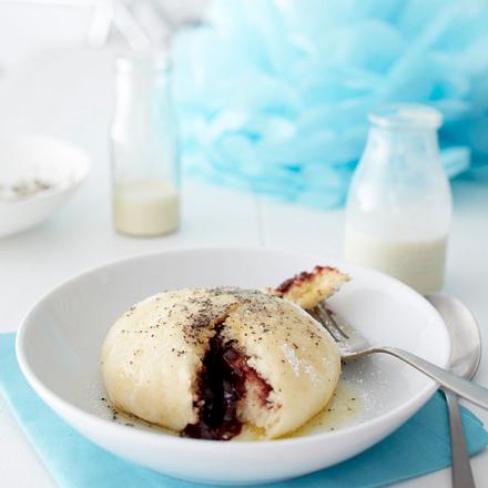 Germknödel mit Mohn Rezept Germknödel mit Mohn Rezept