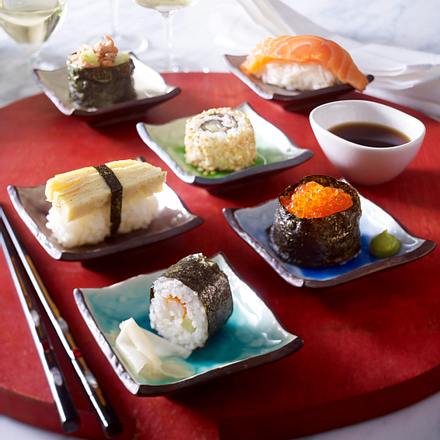 Gerollte Sushi (Maki-Sushi) Rezept