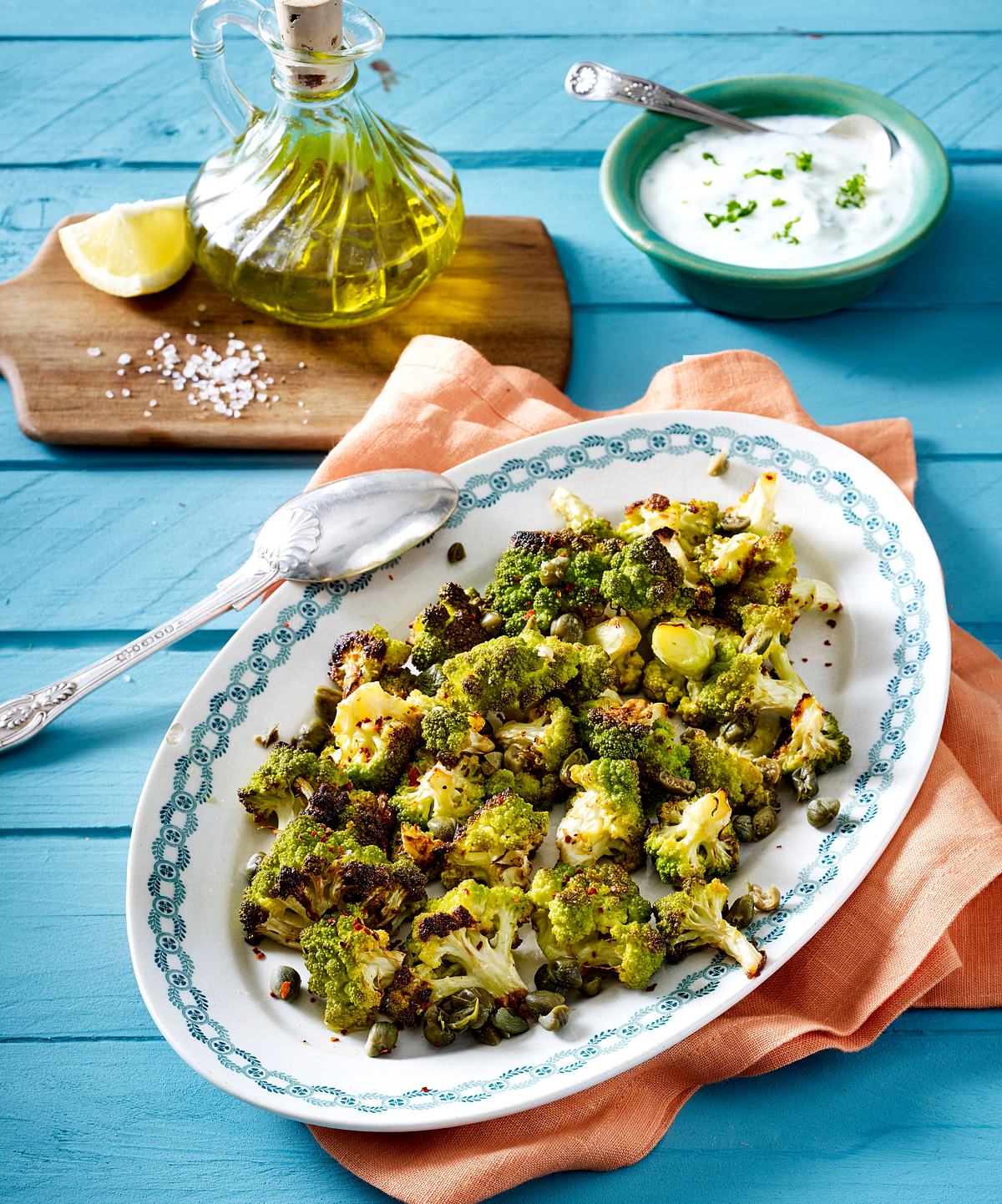 Geröstete Romanesco-Röschen Rezept