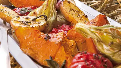 Geröstetes Gemüse vom Blech Rezept - Foto: LECKER @ Bauer Media Group