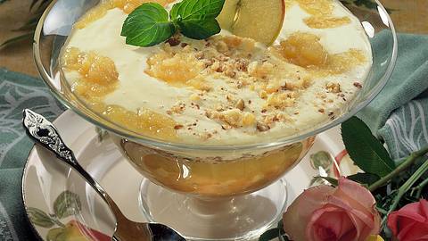 Geschichtete Apfel-Vanille-Speise Rezept - Foto: Först, Thomas