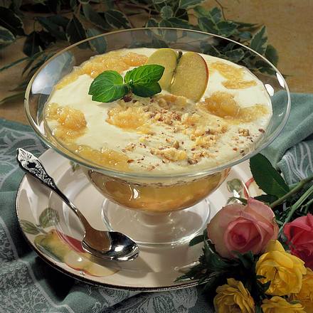 Geschichtete Apfel-Vanille-Speise Rezept Geschichtete Apfel-Vanille-Speise Rezept
