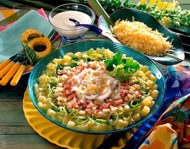 Geschichteter Salat Rezept Geschichteter Salat Rezept