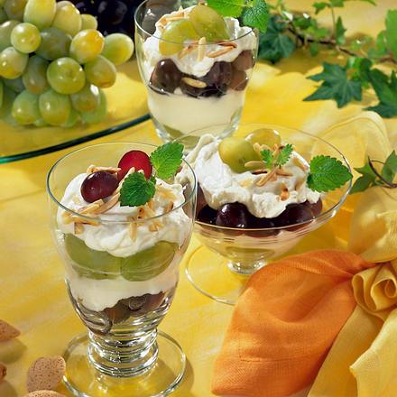 Geschichteter Traubenbecher Rezept Geschichteter Traubenbecher Rezept
