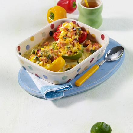 Geschmorte gefüllte Paprikaschoten Rezept