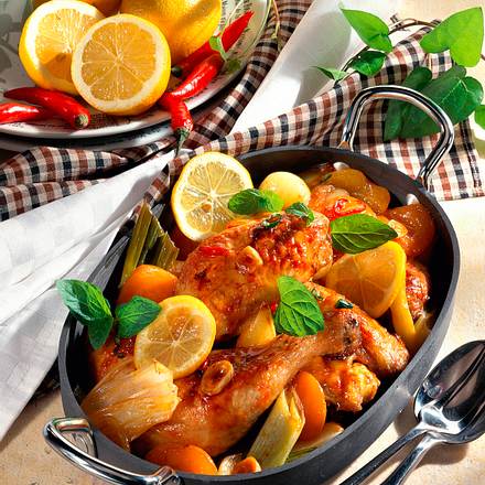 Geschmorte Hähnchenteile Rezept Geschmorte Hähnchenteile Rezept