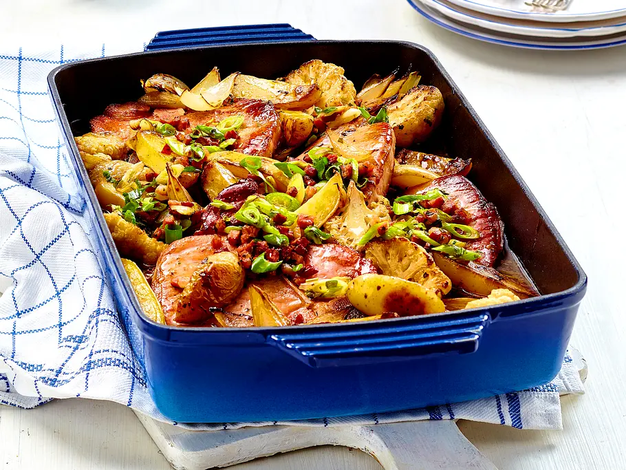 Geschmorte Kasselerkoteletts Rezept