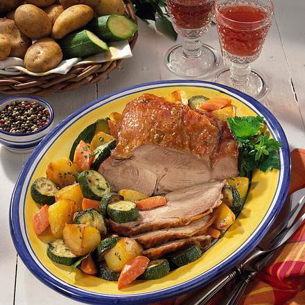 Geschmorte Putenkeule Rezept Geschmorte Putenkeule Rezept