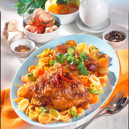 Geschmorte Putenoberkeule Rezept Geschmorte Putenoberkeule Rezept