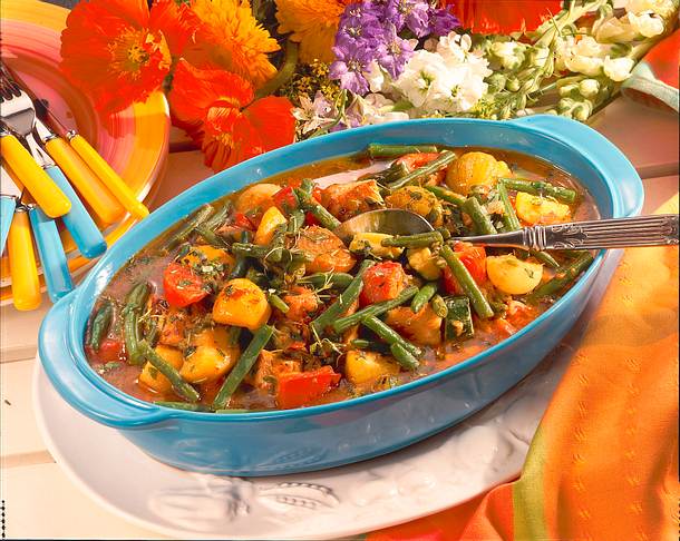 Geschmorter Putentopf Rezept Geschmorter Putentopf Rezept