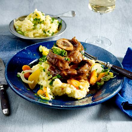 Geschmortes Osso Buco Rezept Geschmortes Osso Buco Rezept