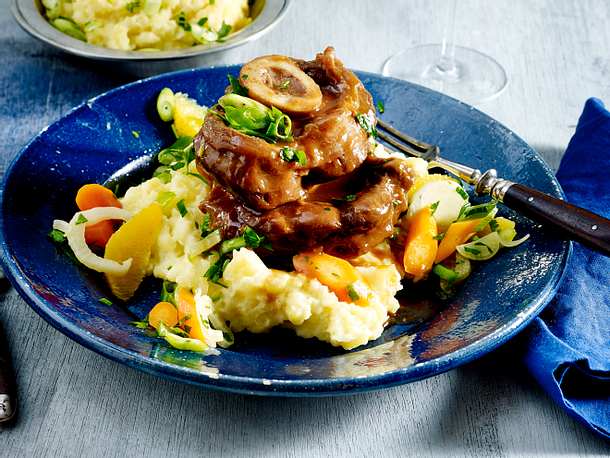 Geschmortes Osso Buco Rezept Geschmortes Osso Buco Rezept