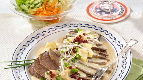 Geschmortes Rindfleisch in Meerrettichsoße Rezept - Foto: Först, Thomas