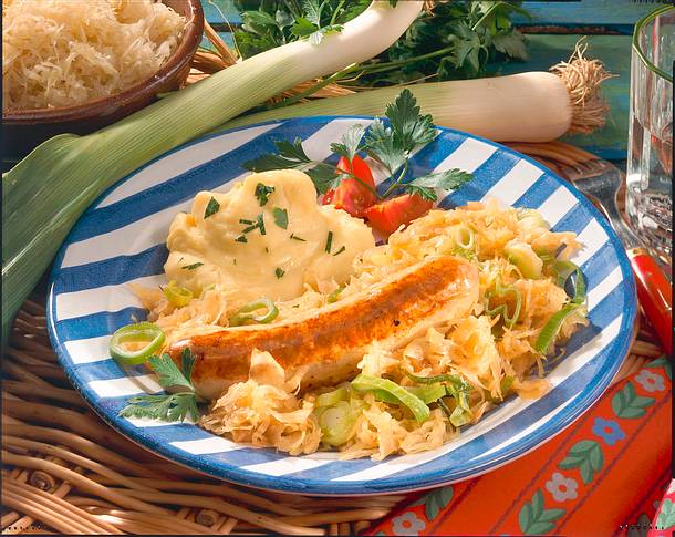 Geschmortes Sauerkraut Rezept Geschmortes Sauerkraut Rezept