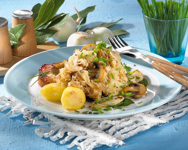 Geschmortes Sauerkraut Rezept