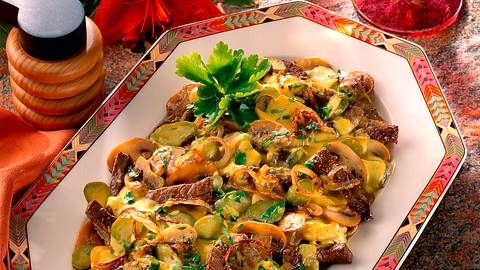 Geschnetzeltes à la Stroganoff Rezept - Foto: Neckermann