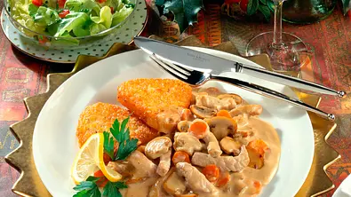 Geschnetzeltes mit Rösti-Ecken Rezept - Foto: LECKER @ Bauer Media Group