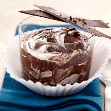 Gestrudelte Schokoladencreme Rezept Gestrudelte Schokoladencreme Rezept