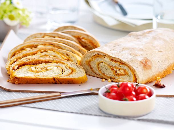 Gestrudeltes Partybrot Rezept Gestrudeltes Partybrot Rezept