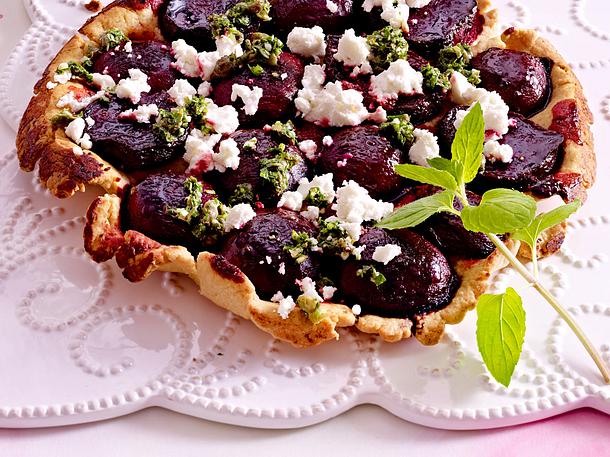 Gestürzte Rote-Bete-Tarte Rezept
