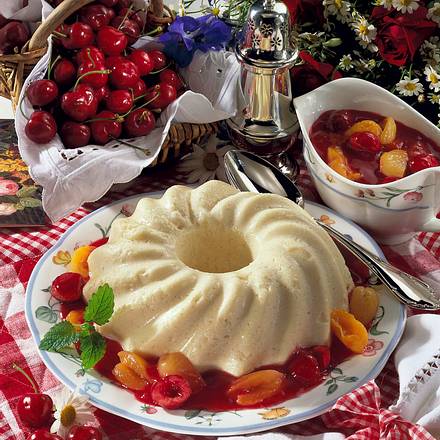 Gestürzter Grießpudding Rezept