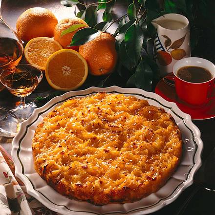 Gestürzter Orangenkuchen Rezept