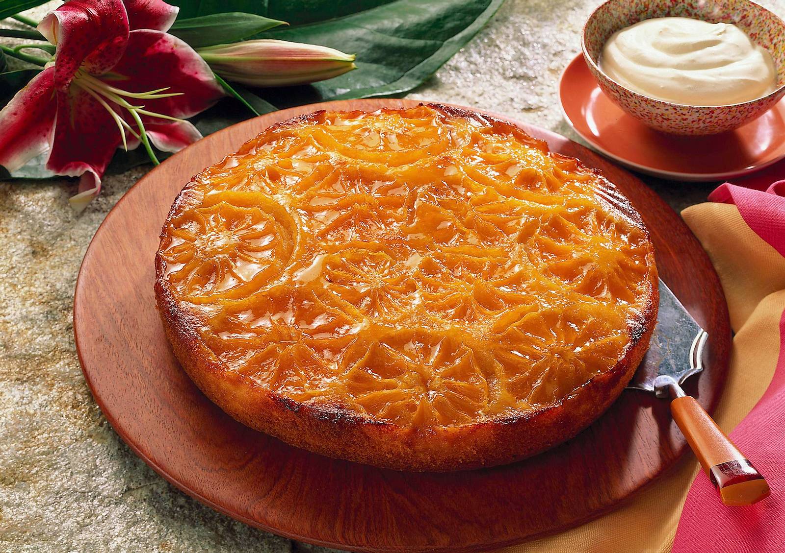 Gestürzte Orangentorte Rezept | LECKER