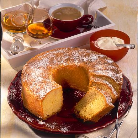 Getränkter Congnac-Kuchen Rezept Getränkter Congnac-Kuchen Rezept