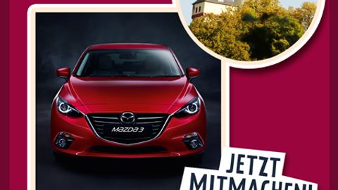 Mazda verlost einen Gourmet-Wochenendausflug