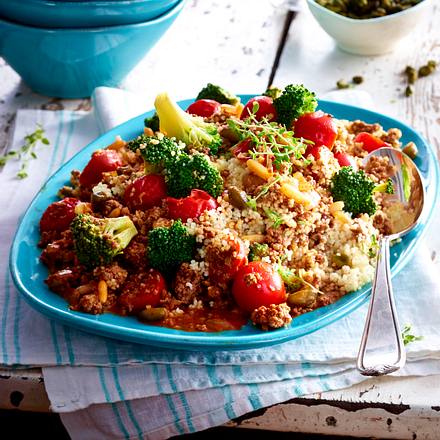 Gewürz-Lamm mit Couscous Rezept