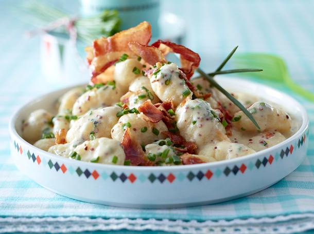 Gib-deinen-Senf-dazu-Gnocchi mit Bacon Rezept