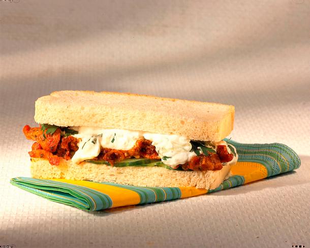 Giros-Sandwich (Diabetiker) Rezept Giros-Sandwich (Diabetiker) Rezept